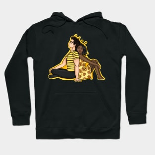 Bumble couple Hoodie